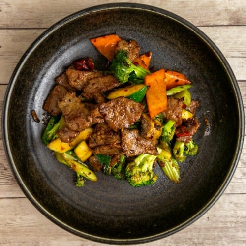 Spicy Korean Beef.
