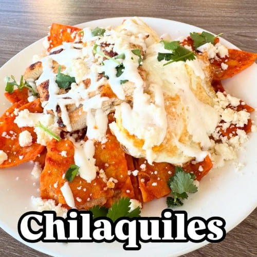 Chilaquiles.