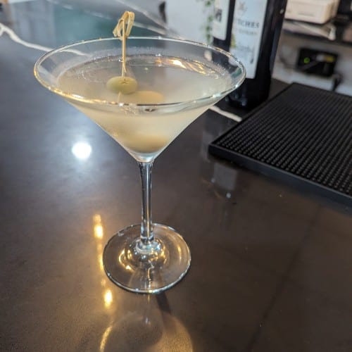 Dry Martini.