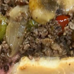 Steak Bomb Sandwich.