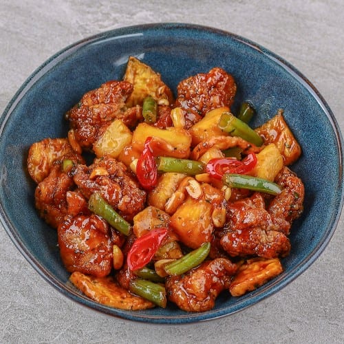 Sweet and Sour Chicken.