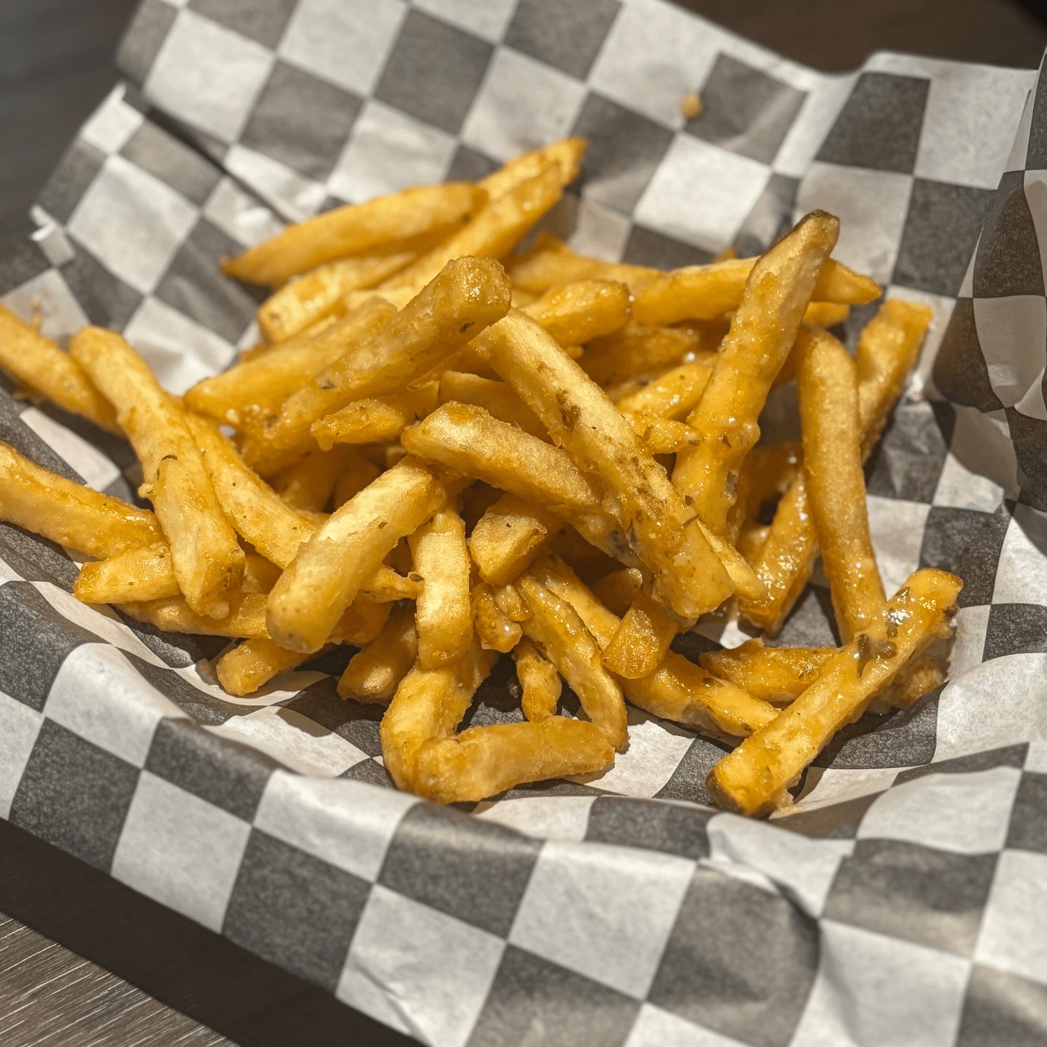 Basket of Garlic Fries.