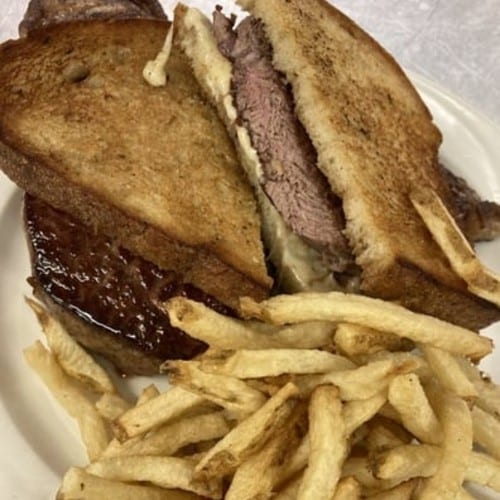 Ribeye Steak Sandwich.