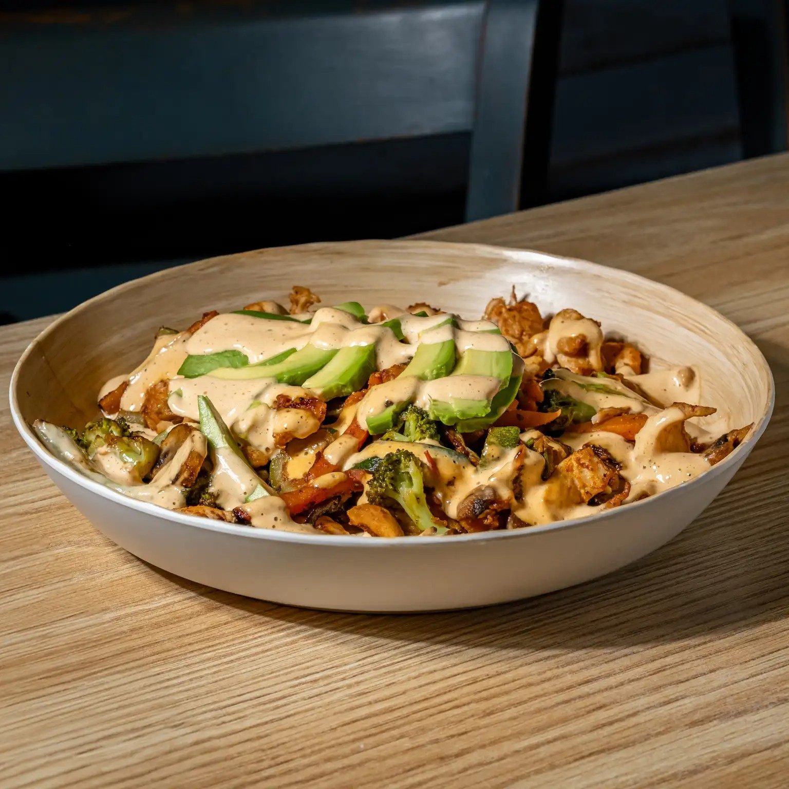 Low Carb Fajitas Bowl.