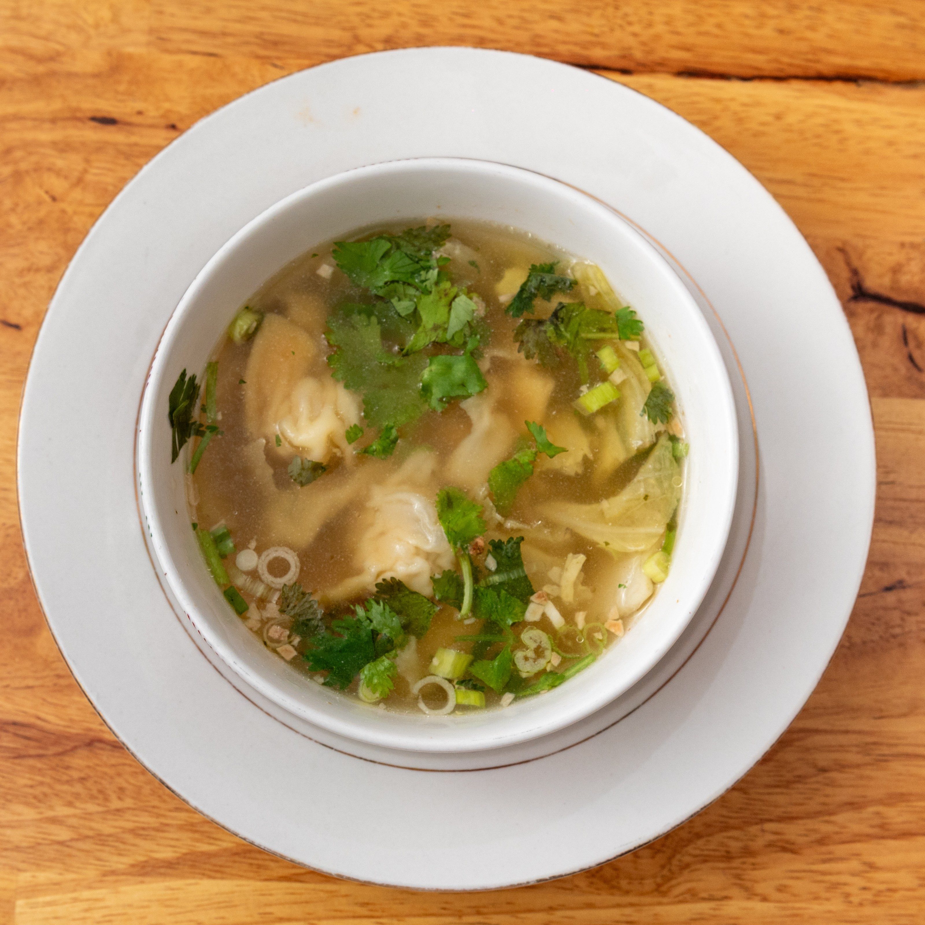Wonton soup.
