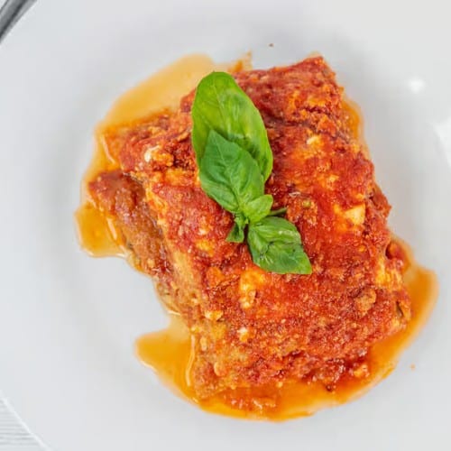 Eggplant Parmigiana  Hero.