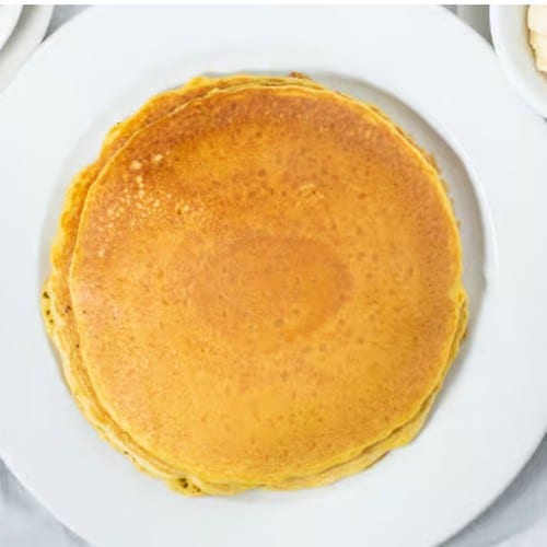 Plain Golden Brown Pancake.