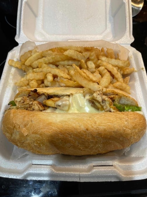 New! Chicken Philly Deluxe.