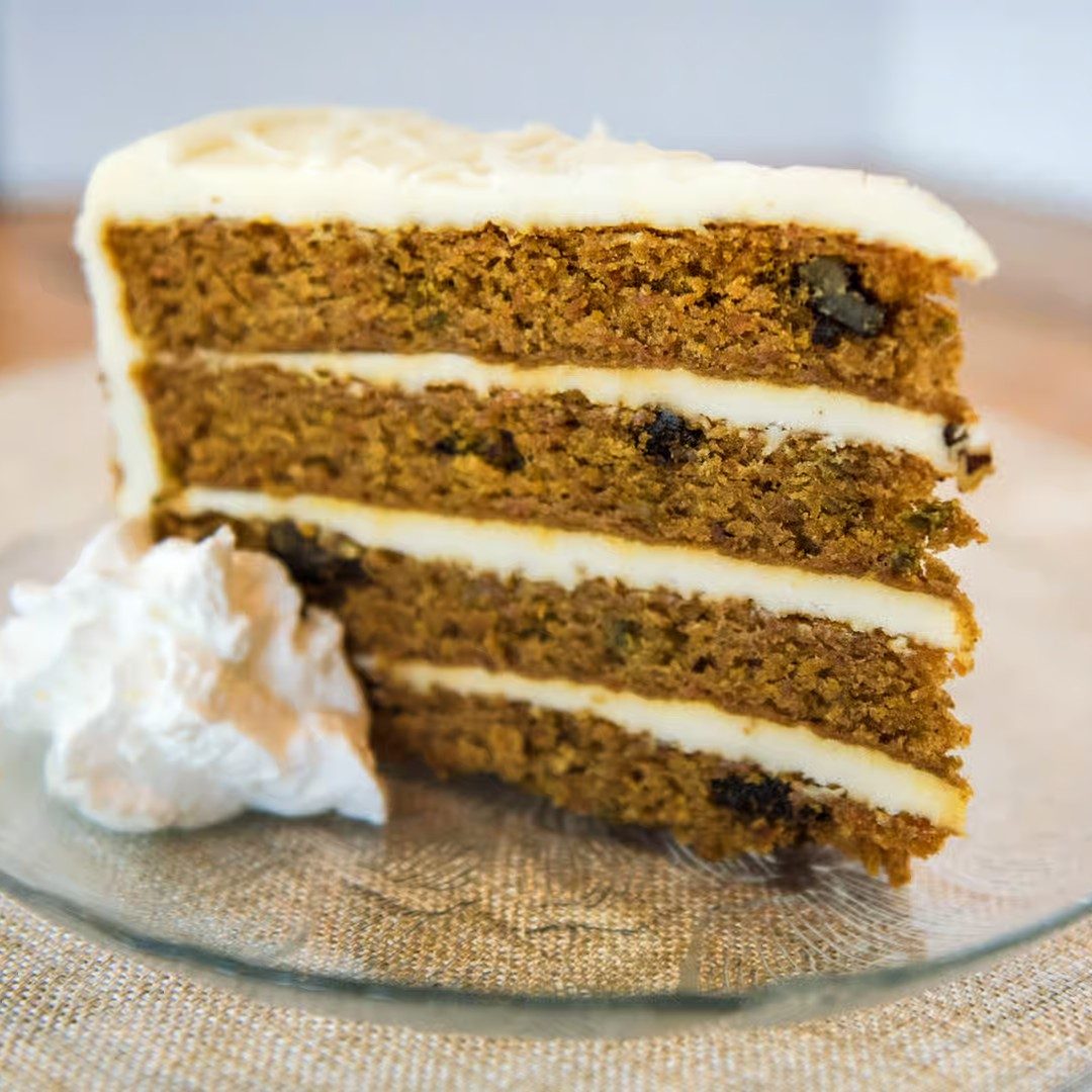Four High Carrot Cake.