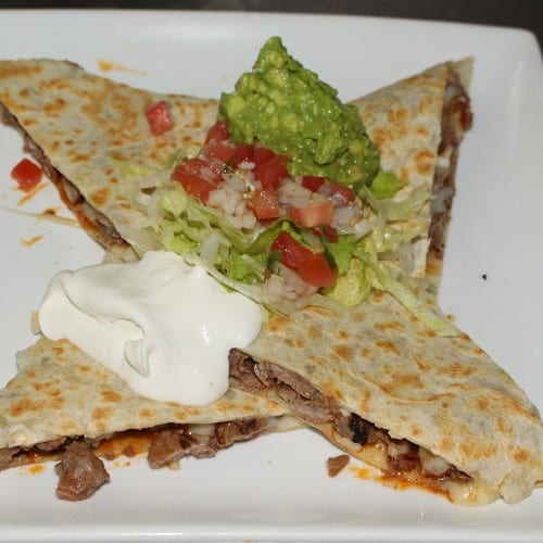 Steak Quesadilla.