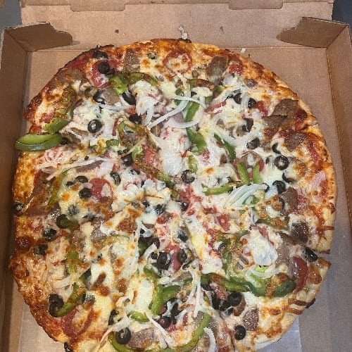 Townies Special Pizza.