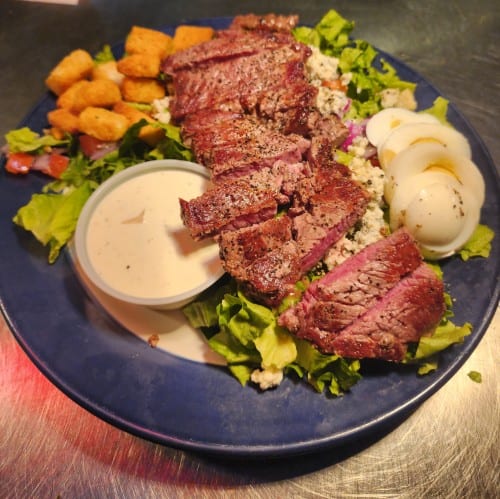 The Flat Iron Salad.