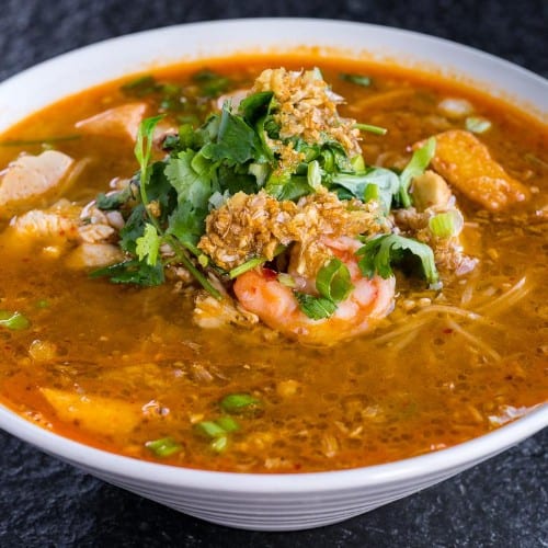 Tom Yum Noodle Soup.