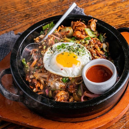Dolsot Bibimbap.