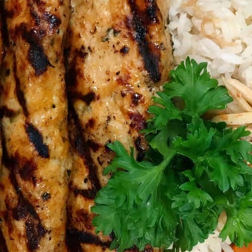 Chicken Shish Kafta.