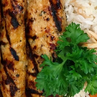 Chicken Shish Kafta