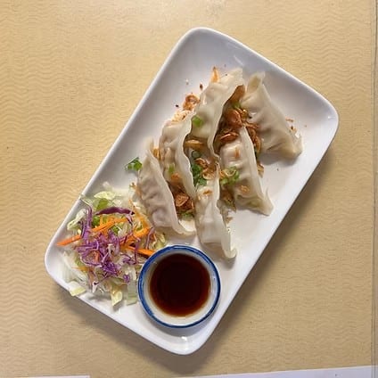 #2- Fried Chicken Vegetable Dumplings.