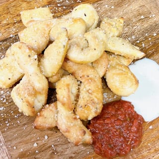 Garlic Parmesan Knots