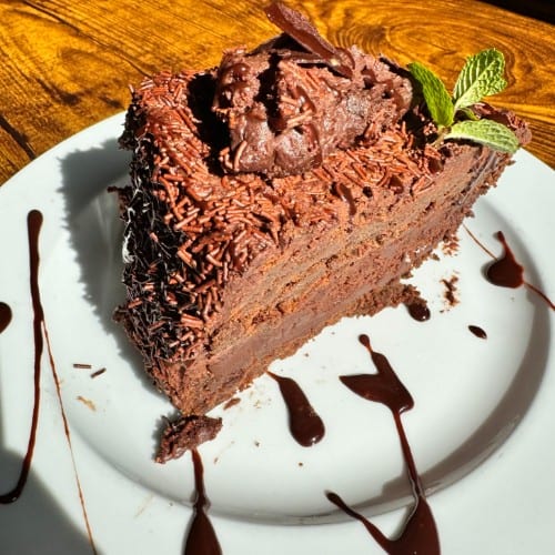 Death By Chocolate Cake.