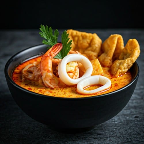 Seafood Curry Laksa.