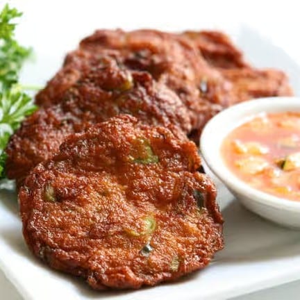 Thai Fish Cakes / ทอดมันปลา.