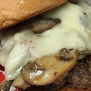 Mushroom Swiss Burger