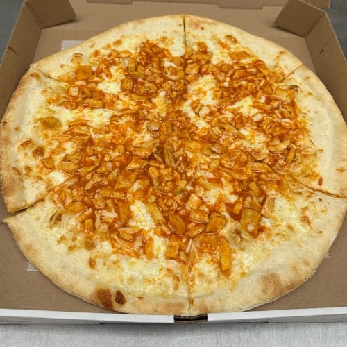 Buffalo Chicken Pizza.
