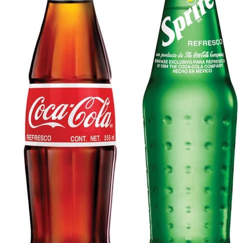 Bottle Coke, Sprite, or Fanta.