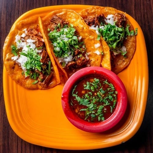 Birria Tacos.