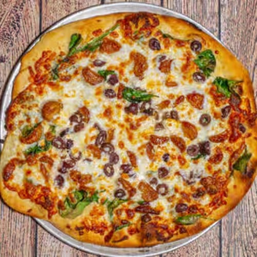 Get Him to the Greek Pizza.