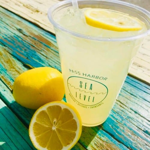 Fresh Squeezed Lemonade.