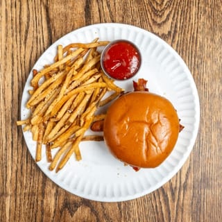 Smoked BBQ Bacon Burger