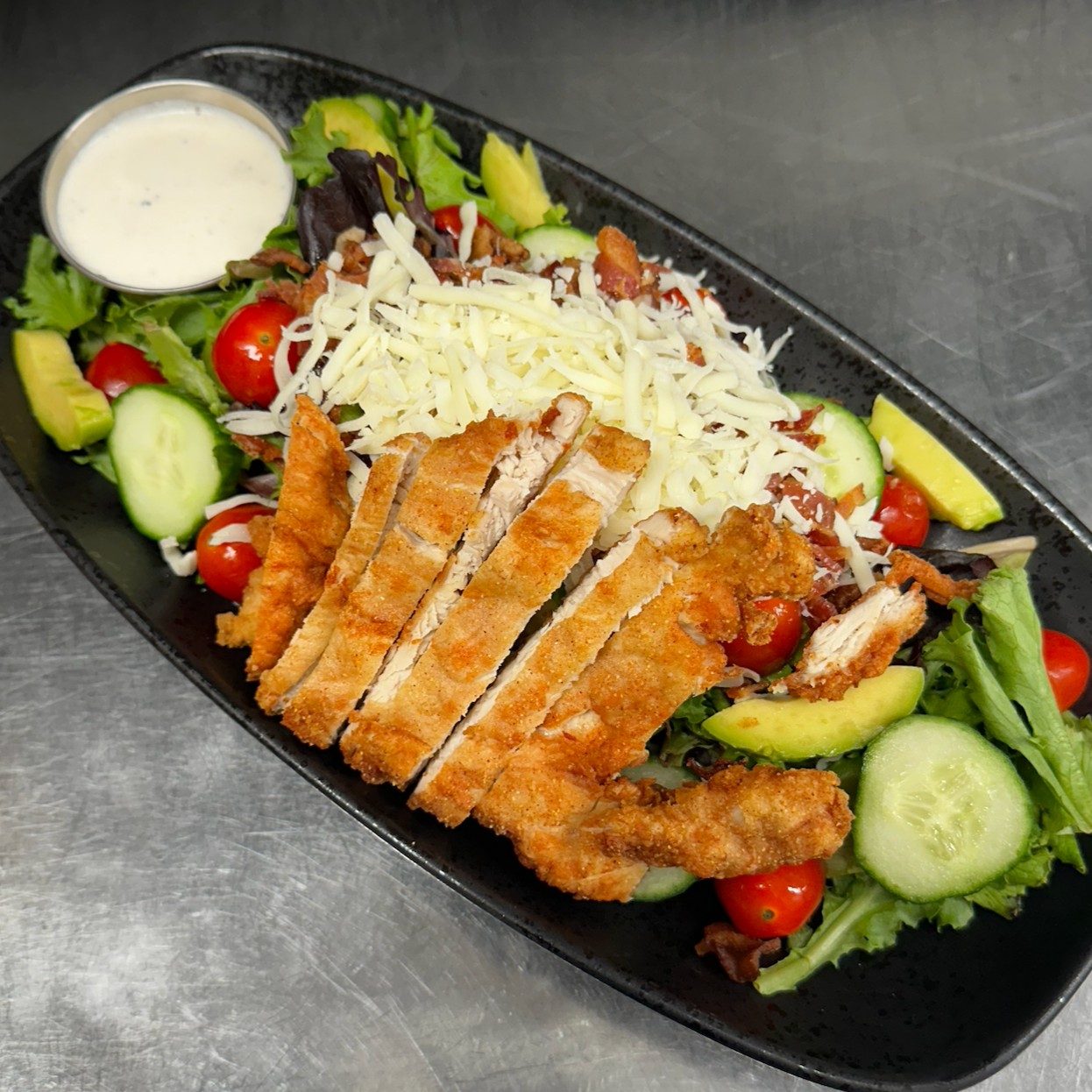 Crispy Chicken Salad.