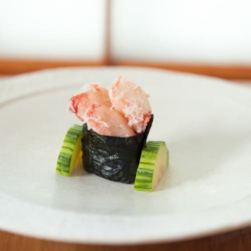Kani / Real Crab Nigiri.