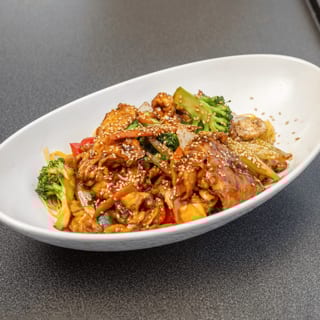 Chicken Teriyaki Noodles Yakisoba