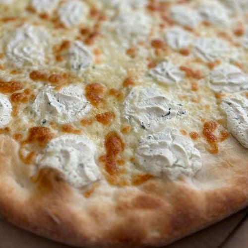 N.Y. White Pizza.
