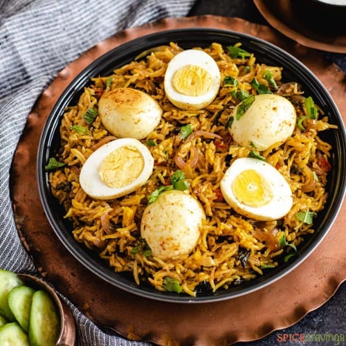 Egmore Egg Biryani.