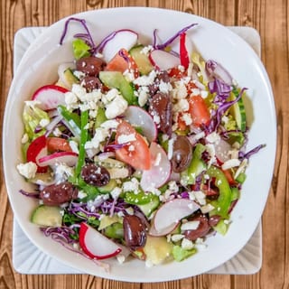 Tray of Greek  Salad 