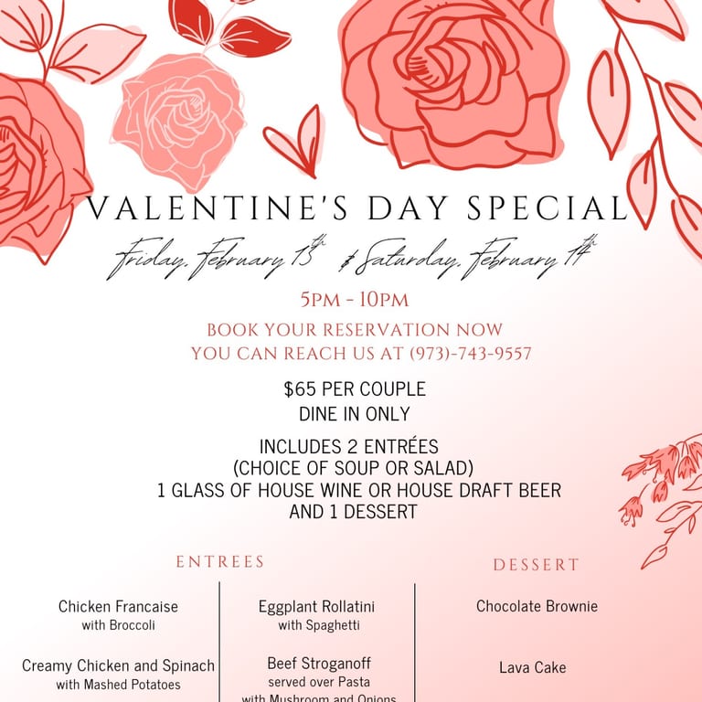 VALENTINE'S DAY SPECIAL