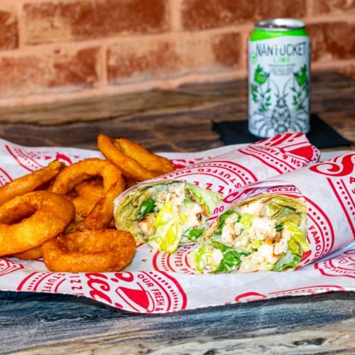 Chicken Caesar Wrap.