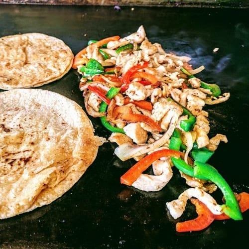 Fajita tacos.