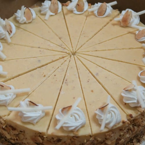 Amaretto Cheesecake - 2 Day PreOrder Required.