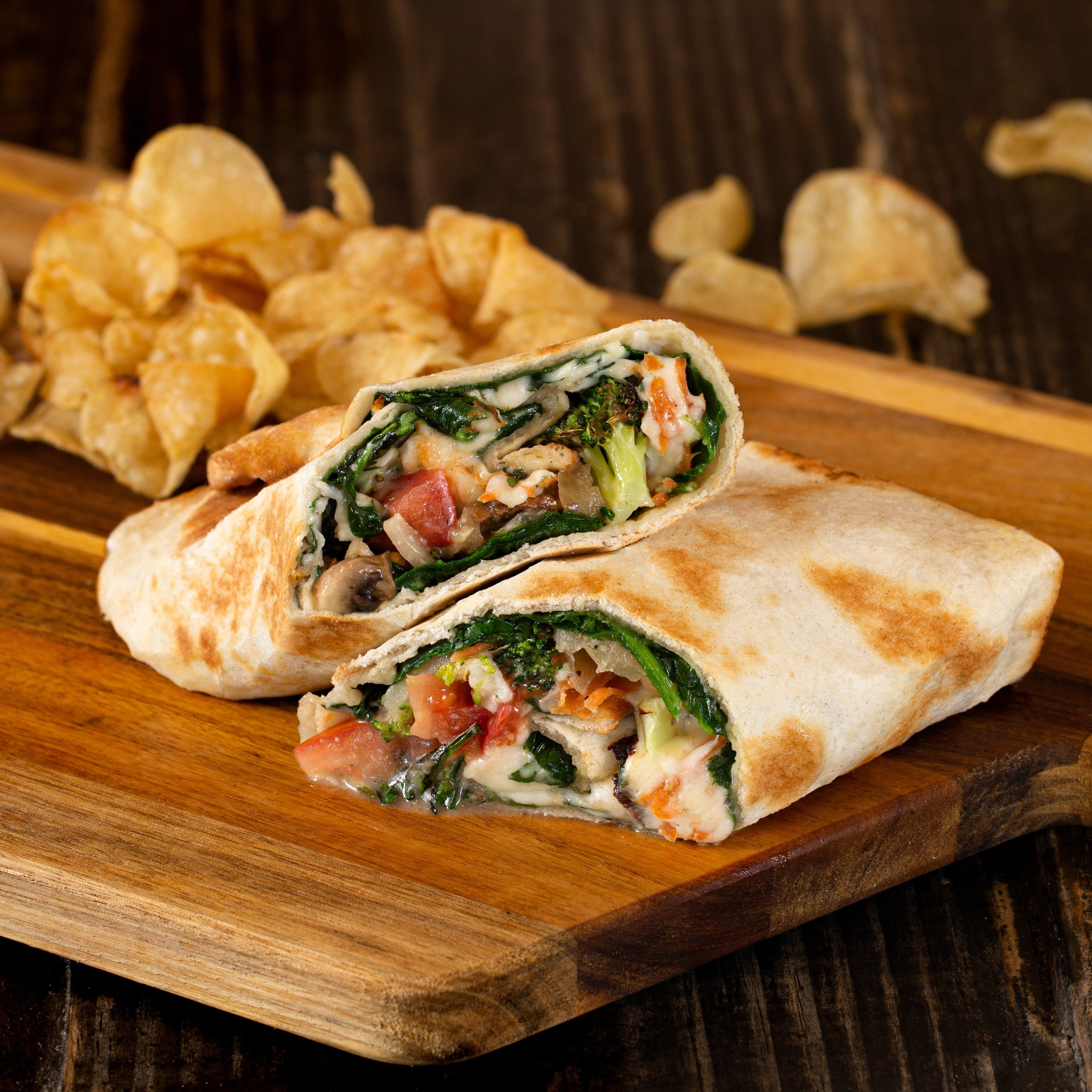 Veggie Lovers Panino.