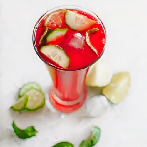 Cucumber Watermelon lemonaid.