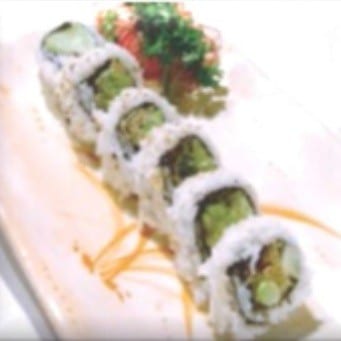 Vegetable Tempura Roll.