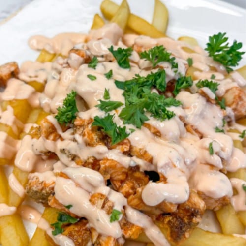 Loaded Fries (Gyro or Chicken).