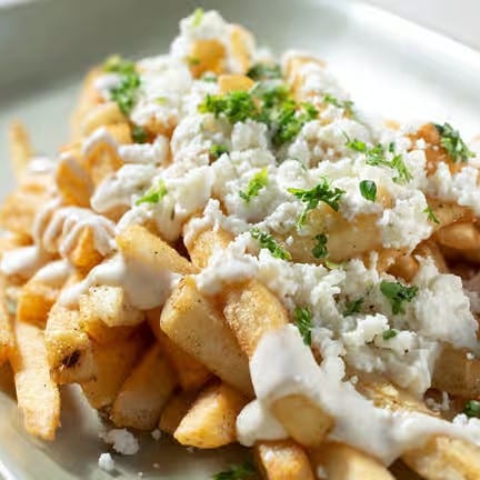 Cheesy Garlic Fries.