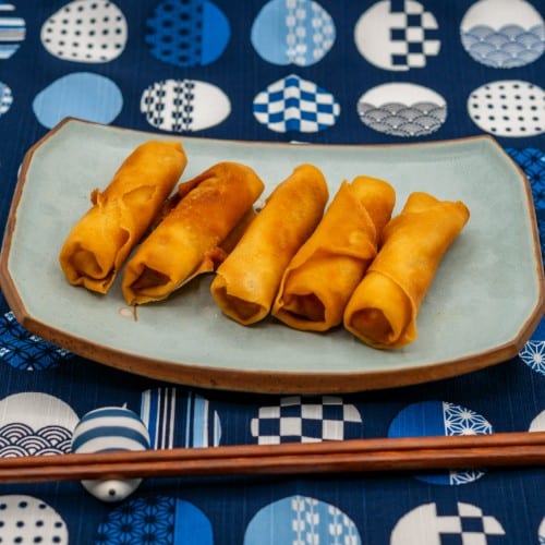 Vegetable Spring Rolls.