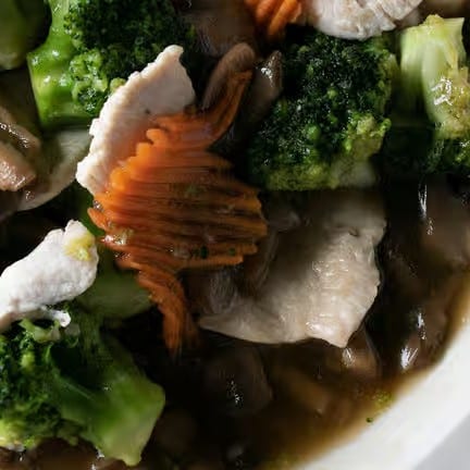 Broccoli Stir Fry (Dinner).