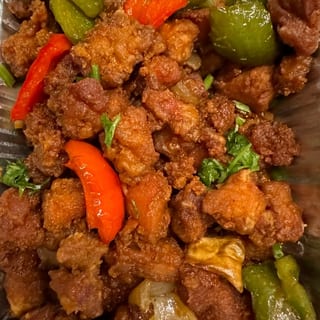 Sizzling Spicy Dry Chicken
